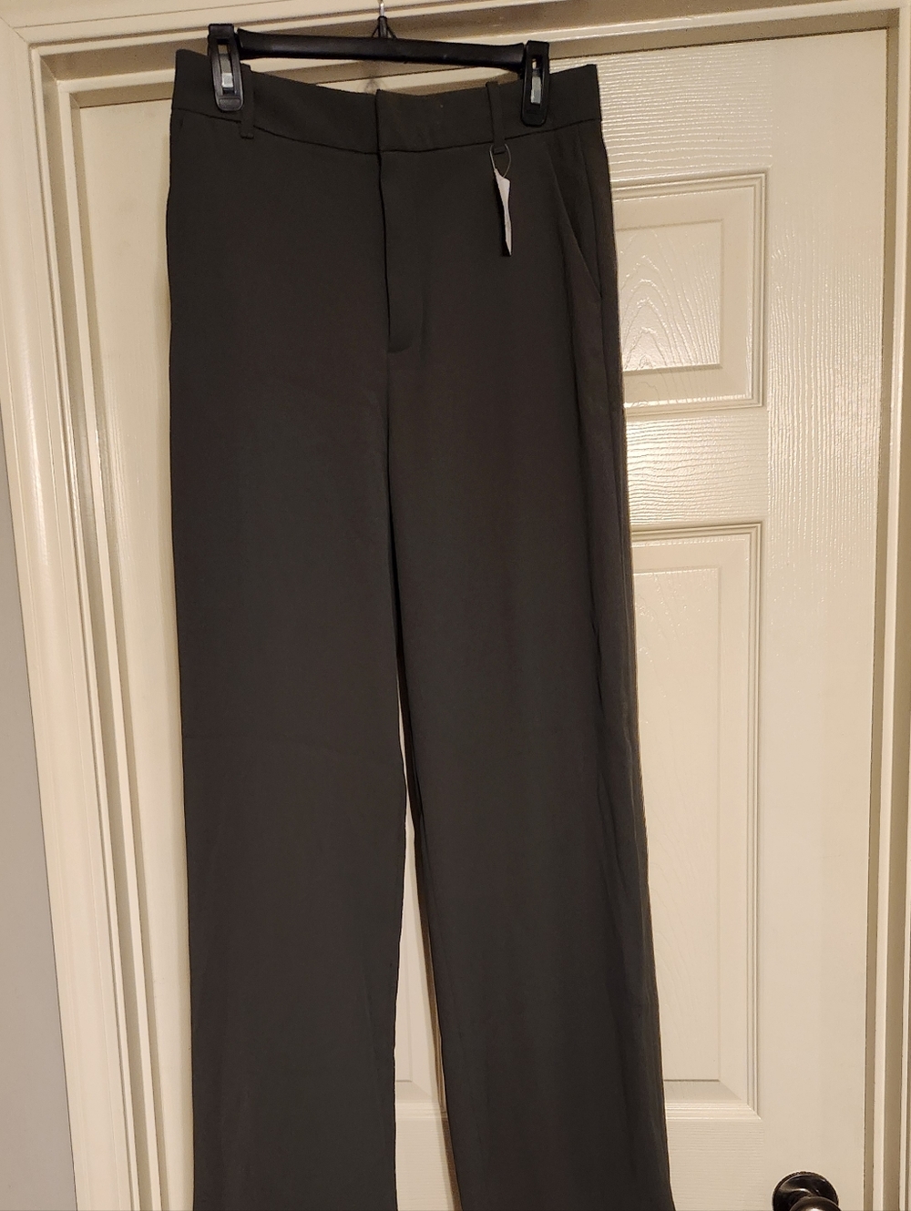 GAP 365 high rise  dark grey trousers